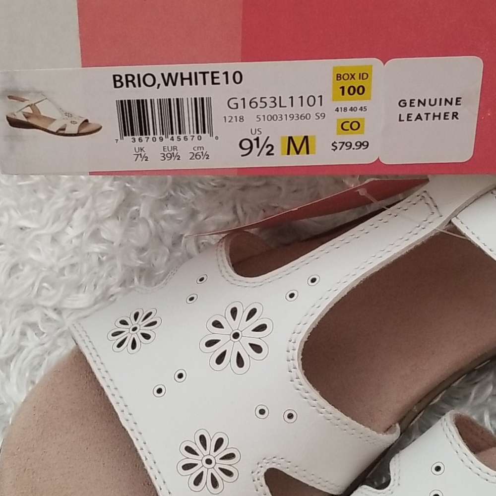 NWT Leather Arch Support Lightweight  Sandal - Picture 6 of 9